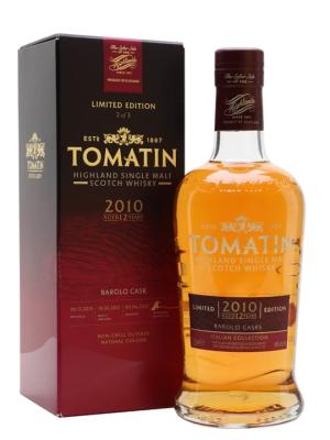 Tomatin 2010 Barolo Finish Italian Collection Highland Whisky