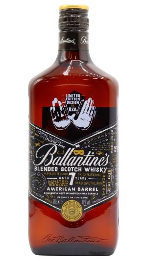 Ballantines 7 year old American Barrel x RZA Limited Edition Blended Scotch Whisky 70cl 40 ABV