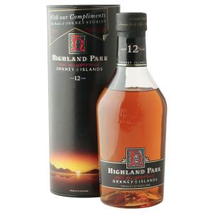 Highland Park 12 Year Old Nineties 70CL Bottling with Tube