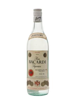 Bacardi Superior Bahamas Bot1980s