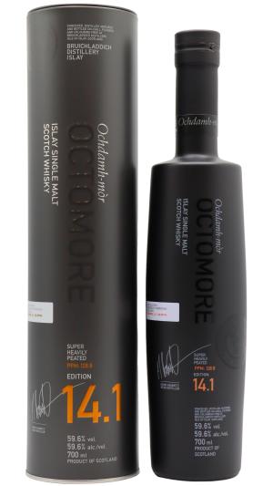Octomore 5 year old 141 Islay Single Malt 2017 Whisky 70cl 596 ABV