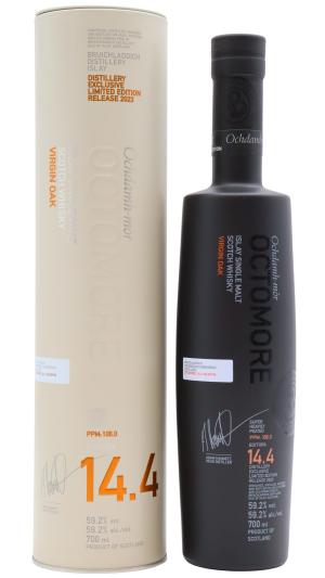 Octomore 5 year old 144 Islay Single Malt 2017 Whisky 70cl 592 ABV Distillery Exclusive