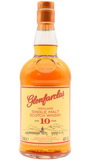 Glenfarclas 10 year old Highland Single Malt Scotch Whisky 70cl 40 ABV