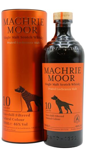 Arran 10 year old Machrie Moor Batch 1 Peated Lochranza Single Malt Scotch Whisky 70cl 46 ABV