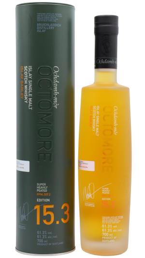 Octomore 5 year old 153 Islay Single Malt 2018 Whisky 70cl 613 ABV