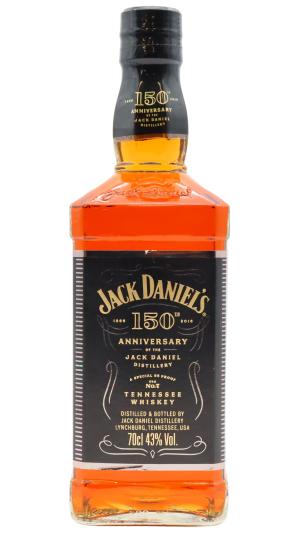 Jack Daniels 150th Anniversary Tennessee Whiskey 70cl 43 ABV