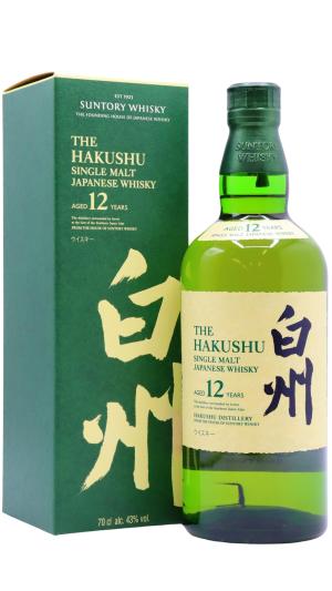 Hakushu 12 year old Single Malt Japanese Whisky 70cl 43 ABV