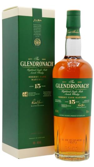 Glendronach 15 year old Highland Single Malt Scotch Whisky 70cl 46 ABV