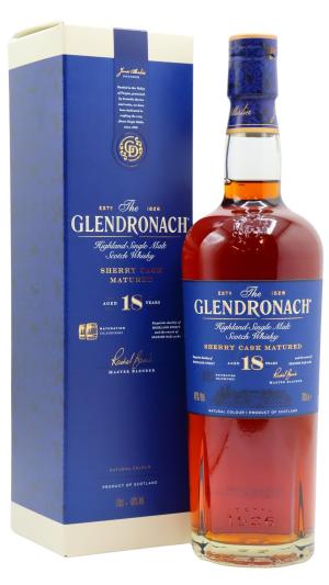 Glendronach 18 year old Highland Single Malt Scotch Whisky 70cl 46 ABV