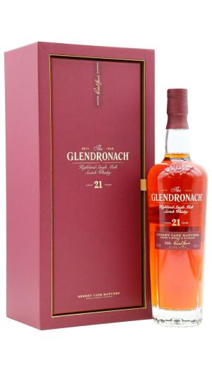 Glendronach 21 year old Highland Single Malt Scotch Whisky 70cl 48 ABV