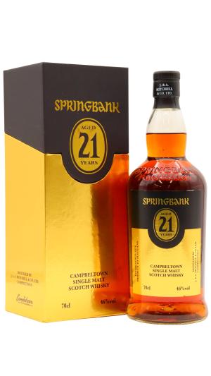 Springbank 21 year old 2021 Edition Campbeltown Single Malt Scotch Whisky 70cl 46 ABV