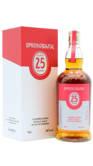 Springbank 25 year old 2022 Edition Campbeltown Single Malt Scotch Whisky 70cl 46 ABV