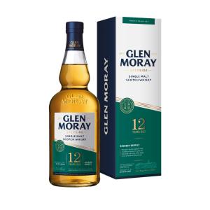 Glen Moray 12 Year Old Speyside Single Malt Scotch Whisky 70cl