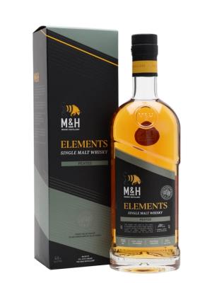 Milk Honey Peated Cask Elements Series Single Malt Israeli Whisky