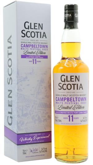 Glen Scotia 11 year old Campbeltown Malts Festival 2023 Single Malt Scotch Whisky 70cl 547 ABV