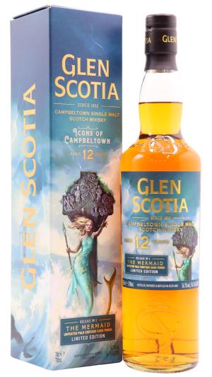 Glen Scotia 12 year old Icons Of Campbeltown Release No 1 Single Malt Scotch Whisky 70cl 541 ABV