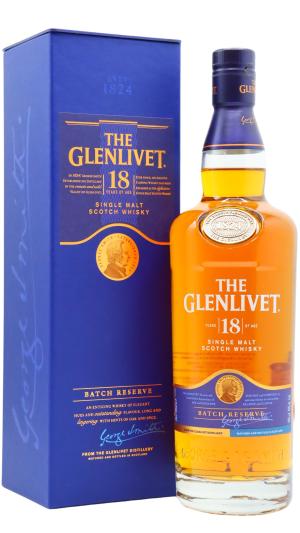 Glenlivet 18 year old Speyside Single Malt Scotch Whisky 70cl 40 ABV
