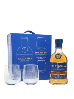 Kilchoman Machir Bay 2 Glass Set Islay Single Malt Scotch Whisky