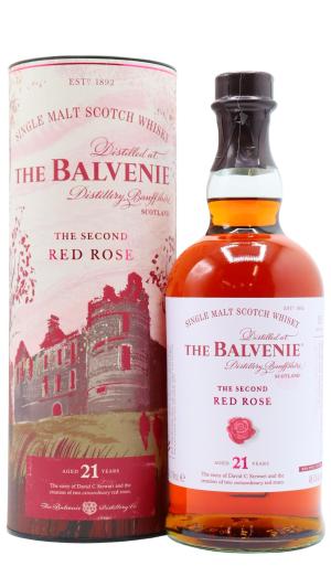 Balvenie 21 year old Stories 5 The Second Red Rose Single Malt Scotch Whisky 70cl 481 ABV Batch 2