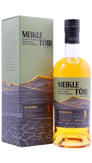 GlenAllachie 5 year old Meikle Toir The Original Peated Single Malt Scotch Whisky 70cl 50 ABV