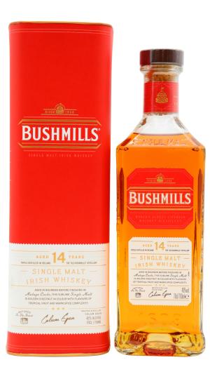 Bushmills 14 year old Irish Single Malt Whiskey 70cl 40 ABV