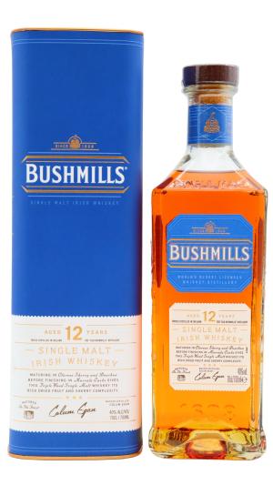 Bushmills 12 year old Irish Single Malt Whiskey 70cl 40 ABV