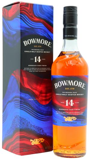 Bowmore 14 year old Bordeaux Wine Finish Single Malt Scotch Whisky 70cl 43 ABV0