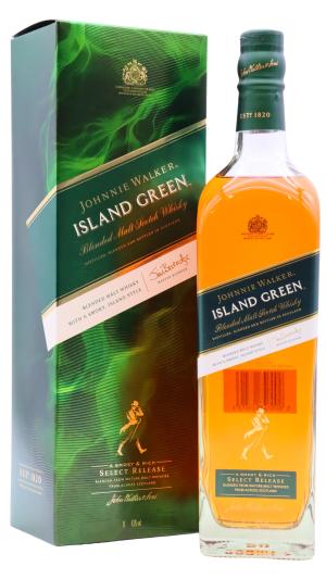 Johnnie Walker Island Green Blended Scotch Whisky 100cl 43 ABV 1 Litre