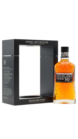 Highland Park 30 year old Spring 2019 Release Single Malt Scotch 1989 Whisky 70cl 452 ABV