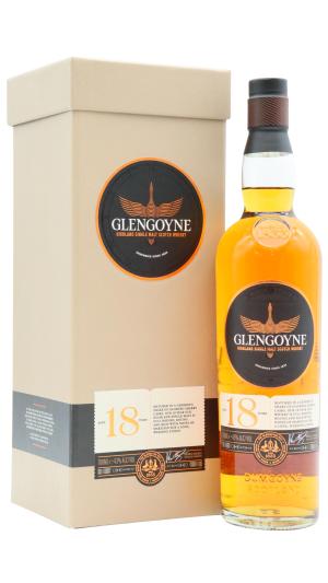 Glengoyne 18 year old Highland Single Malt Scotch Whisky 70cl 43 ABV