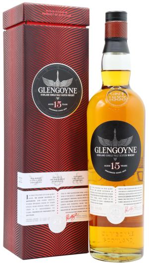 Glengoyne 15 year old Highland Single Malt Scotch Whisky 70cl 43 ABV