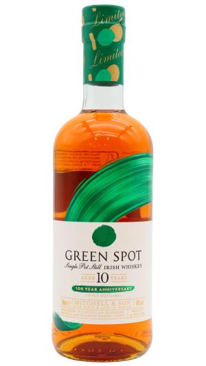 Green Spot 10 year old 100 Year Anniversary Single Pot Still Irish Whiskey 70cl 46 ABV0