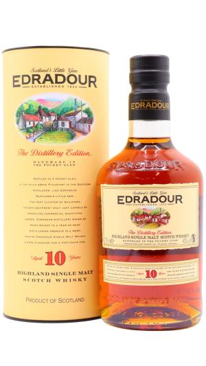Edradour 10 year old Distillery Edition Single Malt Scotch Whisky 70cl 43 ABV