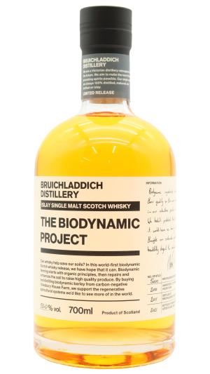 Bruichladdich 10 year old The Biodynamic Project Islay Single Malt Scotch 2011 Whisky 70cl 50 ABV0