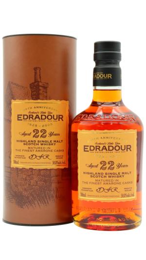 Edradour 22 year old 200th Anniversary Amarone Cask Matured Single Malt Scotch 2003 Whisky 70cl 508 ABV0