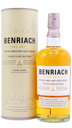 Benriach Smoke Season Double Cask Matured Speyside Single Malt Scotch Whisky 70cl 528 ABV