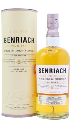 Benriach 9 year old Malting Season 1st Edition Speyside Single Malt Scotch 2012 Whisky 70cl 487 ABV