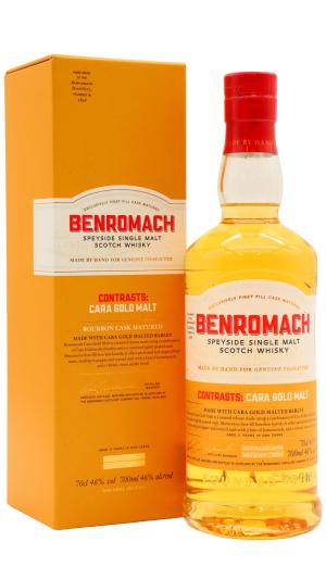 Benromach 11 year old Contrasts Cara Gold Speyside Single Malt Scotch 2010 Whisky 70cl 46 ABV