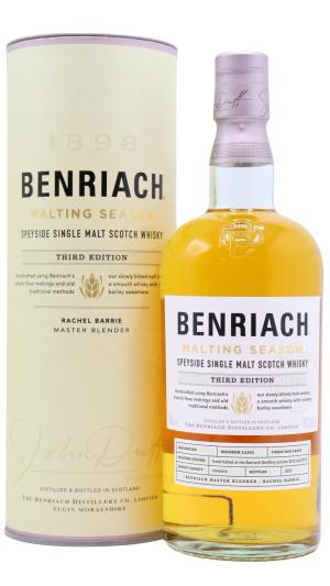 Benriach Malting Season 3rd Edition Single Malt Scotch Whisky 70cl 483 ABV