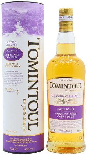 Tomintoul Small Batch Amarone Cask Finish Speyside Single Malt Scotch Whisky 70cl 40 ABV