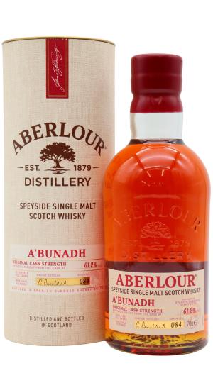 Aberlour ABunadh Cask Strength Batch 84 Single Malt Scotch Whisky 70cl 612 ABV