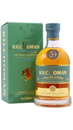 Kilchoman Fino Sherry Cask Matured 2023 Limited Edition Islay Single Malt Scotch Whisky 70cl 50 ABV