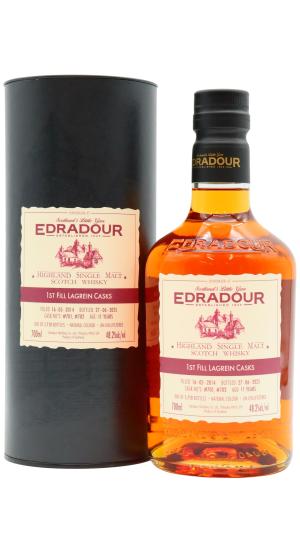 Edradour 11 year old St Michael Eppan Lagrein Cask Finish Single Malt Scotch 2014 Whisky 70cl 482 ABV0