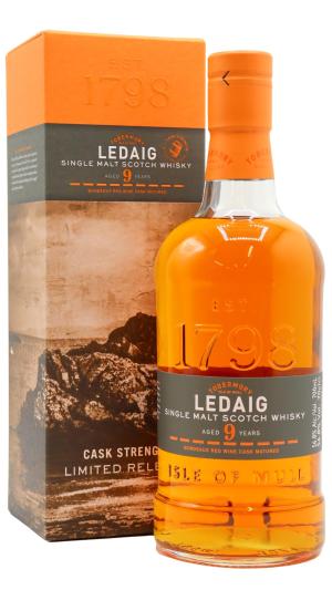 Ledaig 9 year old Bordeaux Red Wine Cask Single Malt Scotch 2012 Whisky 70cl 568 ABV