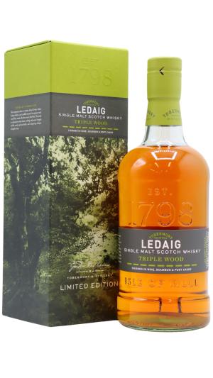 Ledaig Limited Edition Triple Wood Single Malt Scotch Whisky 70cl 538 ABV