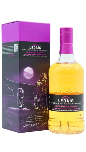 Ledaig 10 year old Hebridean Moon Cask Strength Single Malt Scotch Whisky 70cl 588 ABV