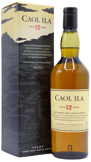 Caol Ila 12 year old Islay Single Malt Scotch Whisky 70cl 43 ABV