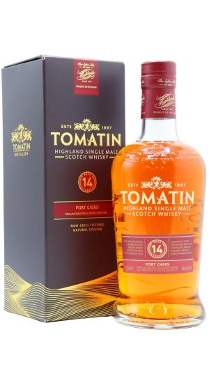 Tomatin 14 year old Highland Single Malt Scotch Whisky 70cl 46 ABV