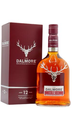 Dalmore 12 year old Highland Single Malt Scotch Whisky 70cl 40 ABV