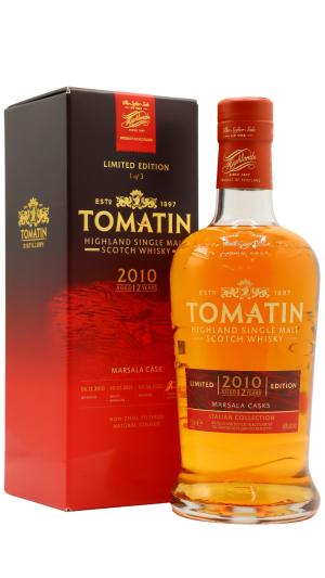 Tomatin 12 year old The Italian Collection Marsala Cask Highland Single Malt Scotch Whisky 70cl 46 ABV